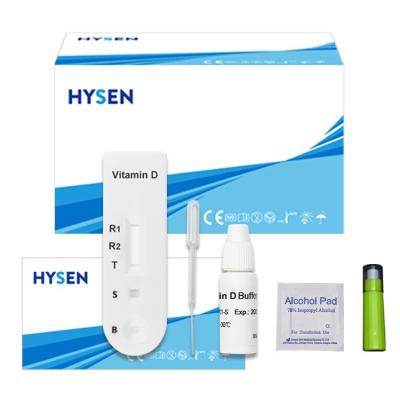 China Vitro-diagnostisch reagens Medisch diagnostisch vitamine D VD Rapid Test Kit aangedreven door handleiding Te koop