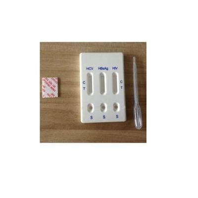 China HIV Test Kit Hysen Medical Professional Dual Test for HIV and Syphilis WB/S/P Specimen for sale