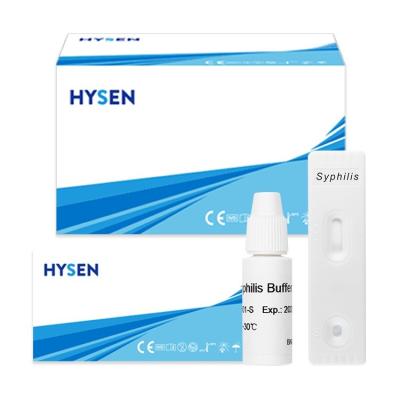 China Strip Cassette Format Class II Syphilis Rapid Test Kit for Rapid and Accurate Results for sale