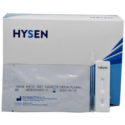 China Serum Plasma HBsAg Antigen Rapid Test Zelftest CE ISO EUA Rapid Antigen Test Kit Te koop