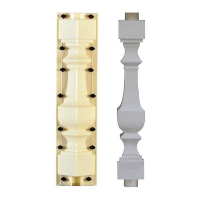 China Factory price best rodent proof concrete pillar baluster plastic mold for sale for sale