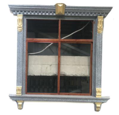 China High Precision High Quality Decorative Window Frame ABS Plastic Concrete Mold for sale