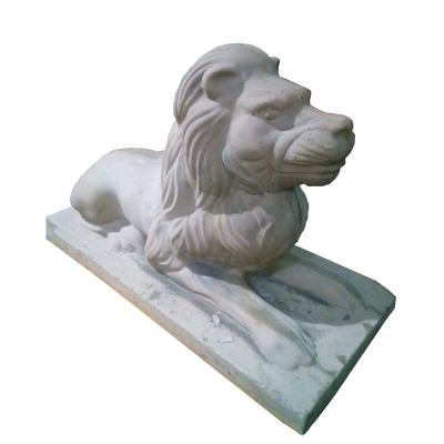 China High precision ABS cement plastic lion statue big mold for garden for sale