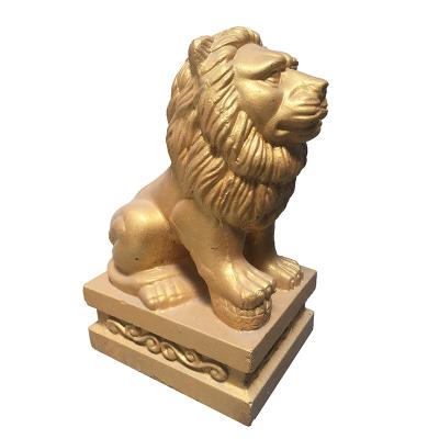 China Custom ABS Lion Statue High Precision Garden Decor Plastic Molds for sale