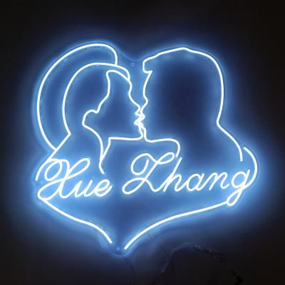 China Wedding Custom Hot Selling Wedding Maker Letters New Flexible Multicolor Lighting Acrylic Led Neon Sign For Home Party for sale