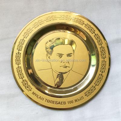 China Europe Gold High Quality Commemorative Metal Plates Customized Japan PLO Medal for sale