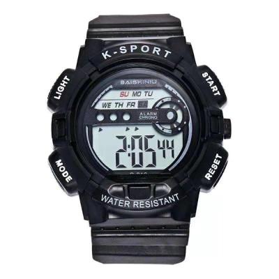 China Alarm Digital Sport Watches Outdoor Waterproof Watches Kid Children Military Watch for sale