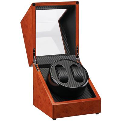 China Handmade Quiet Japanese Automatic Single Motor Winder And Watch Power Double Watch Case Winder Case for sale