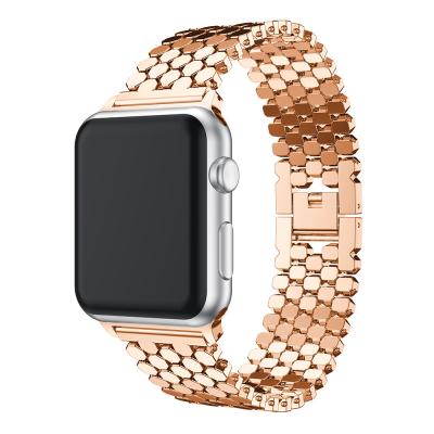 China Watch Band For Apple Watch Metal Watch Band High Quality Stainless Steel Apple Watch Strap for sale