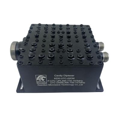 China 776-787 MHz / 776-787 MHz Dual Band Combiner / Multiplexer / Cavity Diplexer 2 Way Cavity Duplexer KDX-U7C-02DN for sale