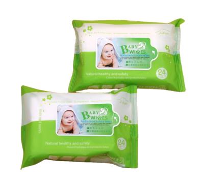 China SKIN CARE Disposable Flushable Chemical Free Water Cloth Baby Wet Wipes for sale