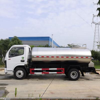 China Japan brand 5000liter fresh milk transport water tank truck milk transport tank truck for sale