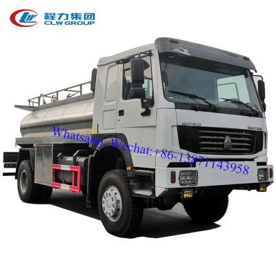 China 304-2B stainless steel Howo milk tanker truck 10000 liter milk tanker truck, 10 m3 milk storage transporting truck for sale