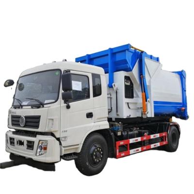 China Full Dump Garbage Collector Zero Residue Garbage Truck Compressed Garbage Vehicle Garbage Compactor Truck for sale