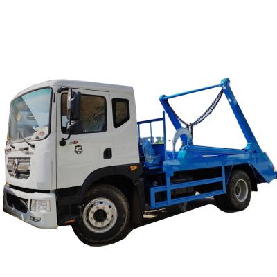 China Garbage Handling 12000 Kg Bucket Garbage Truck Swing Arm Sealed Garbage Transport Truck for sale