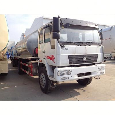 China Road construction 10000 liter bitumen paver, asphalt sprayinger tank truck for sale