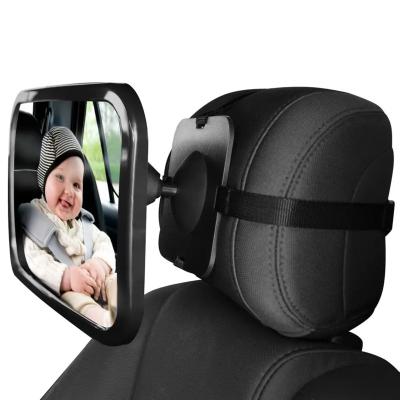 China Business / Shunxin Auto Accessories Luxury Adjustable Auxiliary Rear View Mirror Infant Car Baby Wide Mirror for sale