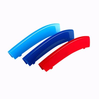 China High Quality ABS Front Grille Trim Strips For BMW by Shunxin Decoration 3 Series E92 F30 Color Fashion Exterior Accessories for sale