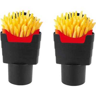 China beach & Holiday Shunxin Accessories Mobile Phone Fast Food Drinks Car French Fries Cup Holder Automotive Interior Fries for sale