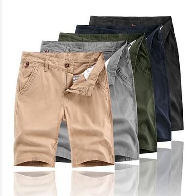 China 2021 One68 Wholesale QUICK DRY Garment Dyed White 100% Cotton Mens Bermuda Multi Pockets Shorts for sale