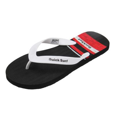 China Shock Absorbing Anti-skid Durable Rubber Color Combination Flip Flops For Men Beach Outdoor Quick Surf Hot Sale for sale