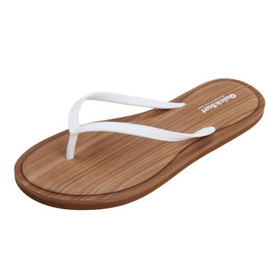 China Cushioning Hot Selling Outsole Anti-skid Durable Rubber Beach Slipper Outdoor Flip Flops Sandals For Women for sale