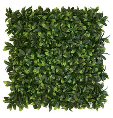 China Decorate HB0610 Artificial Vertical Garden Home Green Eucalyptus Grass Wall Boxwood Decoration for sale