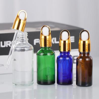 China Personal Care 100ml Glass Bottle With Dropper Essential Oil Bottles Glass Dropper Bottle for sale