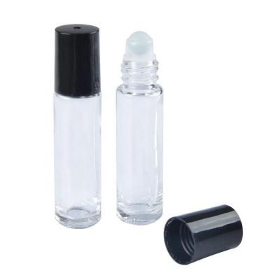 China Wholesale Personal Care 1/3 oz 10ml Lip Gloss Roller Tube Bottle Cosmetic Glass Roll for sale