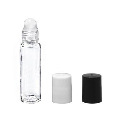 China Wholesale cosmetic clear lip gloss containers tube liptint roll bottles 10ml roll on bottle with steel trackball for sale