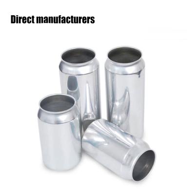 China 330ml 473ml beverage aluminum metal can industry canning aluminio latas tin cannong boxes for coffee beverage juice beer for sale