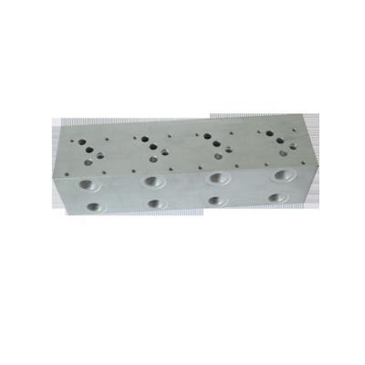 China Cetop 5 Standard Flow Series Aluminum Or Steel Circuit Manifold for sale