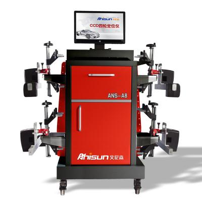 China Anisun wheel alignment, CCD wheel alignment, A8 for sale