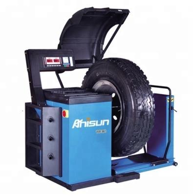 China WB380 Tire Repair Tool Truck Tire Balancing Machine Digital Wheel Balancer for sale