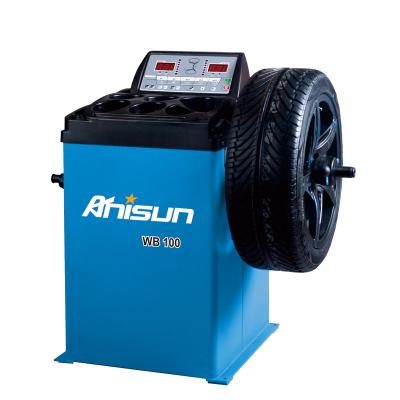 China wheel balancer machine for car tire repair WB100 for sale