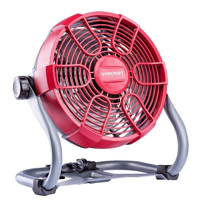 China Outdoor Jobsite Fan, 20V Li-ion Cordless Jobsite Fan, Portable 20V Li-ion Cordless Jobsite Fan for sale