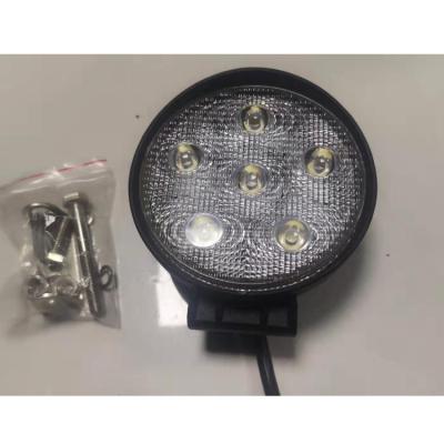 China Lamps for Trucks 18W 6000K 1200ml 12 Volt Round Shape Affordable Truck Mounted LED Work Lights for sale