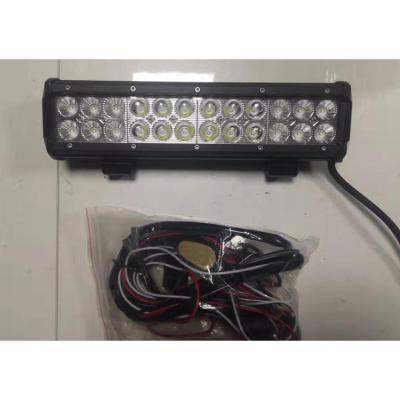 China Lamps for Top Selling Trucks 13.5 inch 24 CREE LED 6000K IP67 72W LED Light Bars for Trucks for sale