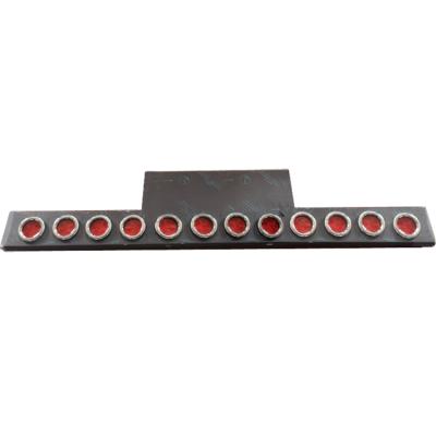 China Commercial Truck T-Bar Semi Truck Tail Lights T-bar Reverse Rear Light Bars Truck Panel Stainless Steel Light Bars For Trucks for sale