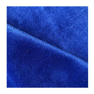 China Anti-Static Toys Crystal Velboa Fabric 1mm Short Knitted Plush Fleece Ultra Super Soft Velvet Minky Crystal Velboa Fabric for sale