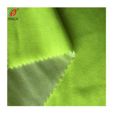 China Polyester Cotton Bird's Eye Mesh EN Antistatic High Quality ISO 20471 Fluorescent Vest Fabric for sale