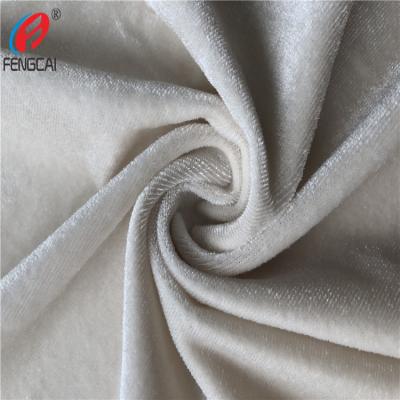 China Anti-Static Glossy Stretch Velvet Fabric Korea Velvet Upholstery Fabrics Sofa Velvet Fabric 250gsm for sale