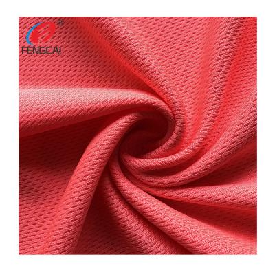 China Good Quality Anti-Static Polyester Cool Max Dry Fit Bird Eye Mesh Fabric For Sportswear for sale