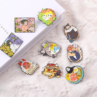 China Europe in bulk anime fashion kawaii cartoon cute metal fancy bulk fashion soft enamel lapel pin/hard enamel pin for sale