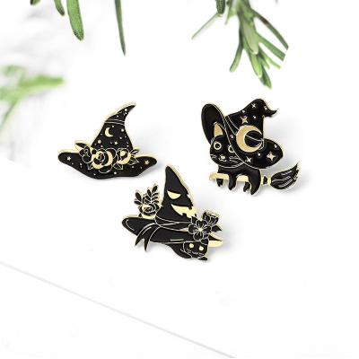 China Lapel Pin Wholesale Logo Halloween Metal Pin Badges from Making Custom Design from Europe Manufacturer for sale