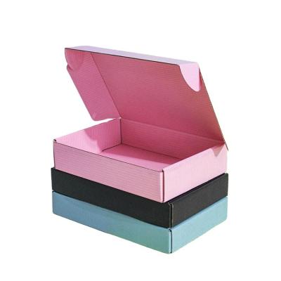 China Recycled Materials Wholesale Green Folding Custom Mailing Box Logo Printing Cardboard Flower Lightweight Mailing Boxes for sale