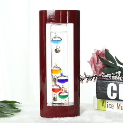 China Colorful Hourglass Toy Decorative Wooden Clock Minimalist Motion Liquid Bubbler Sensory for sale