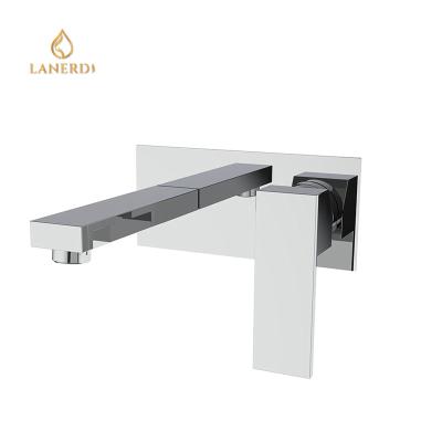 China Metered Faucets B231 27 01 1 Square Bathroom Hand Basin Faucet Faucet For Dachas for sale