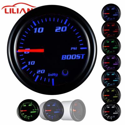 China All Car Racing Car Automotive Gauge LOGO Customized Auto Push inHg To Gauge 2