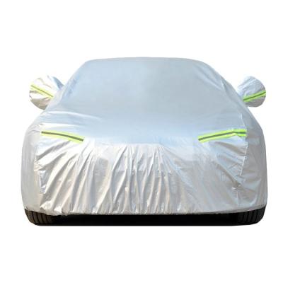 China To prevent the car body from damage caused by 190T 210T Solar Car Auto Cloth Sunshade Cover 190T 210T Oxford Full Car Cover Sunshade Cover UV Protected Environmental Price for sale